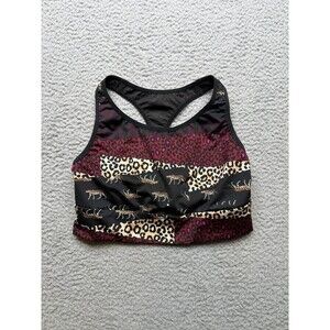 Victoria’s Sport sports bra leopard non padded small